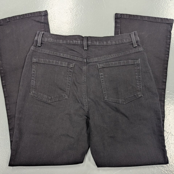 Gloria Vanderbilt MISSY 10 SHORT in black bootcut wide leg - Picture 10 of 14